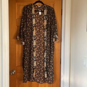 NWT American Eagle floral kimono / coverup